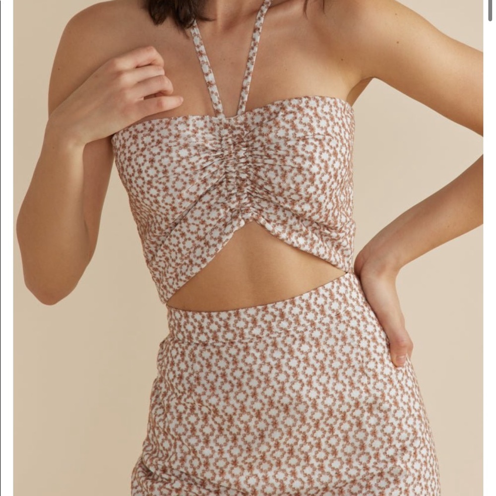 MINKPINK Tanjil skirt and top set